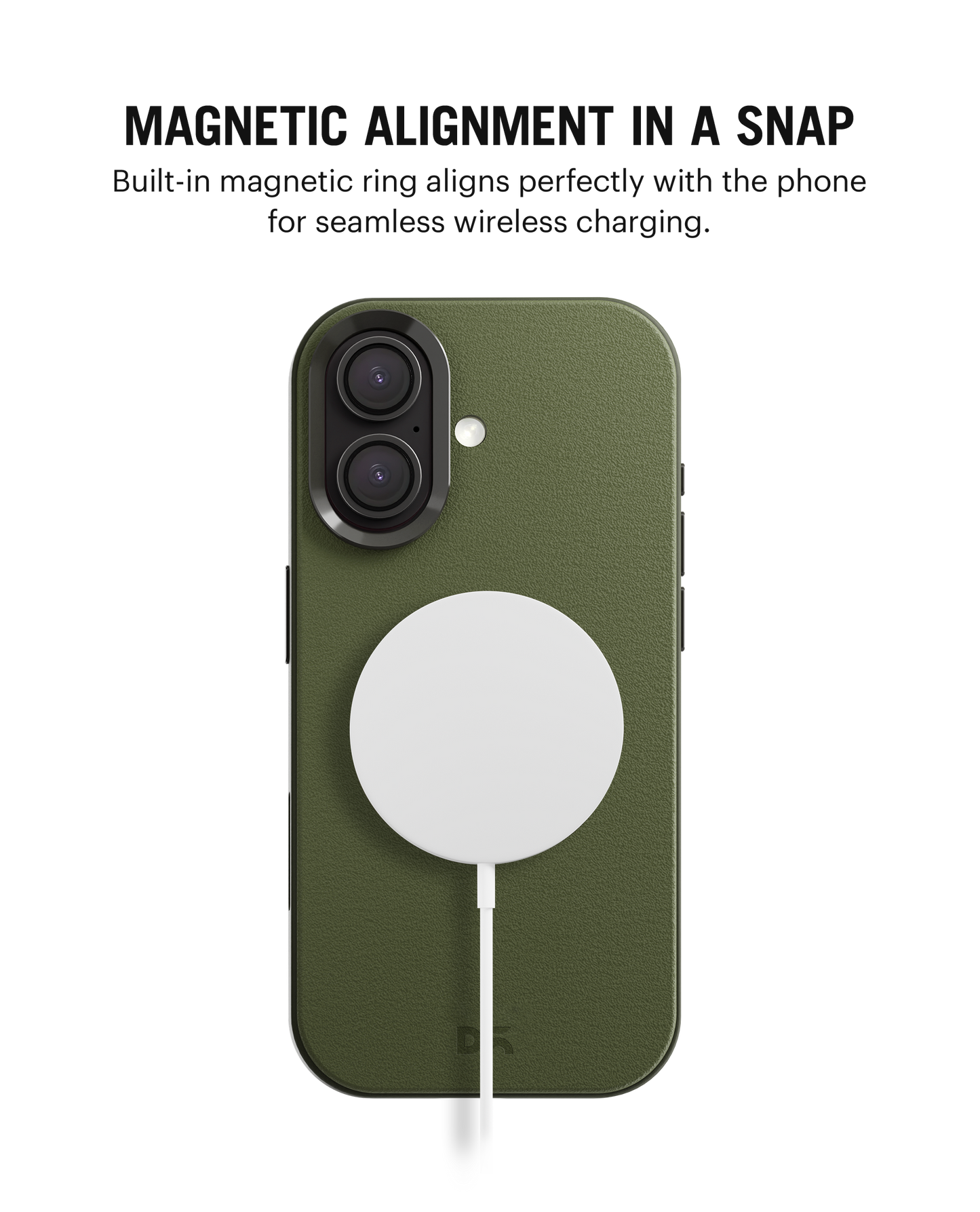 Daily Objects Leatherite MagSafe Case For iPhone 16