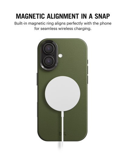 Daily Objects Leatherite Magsafe Case For iPhone 17