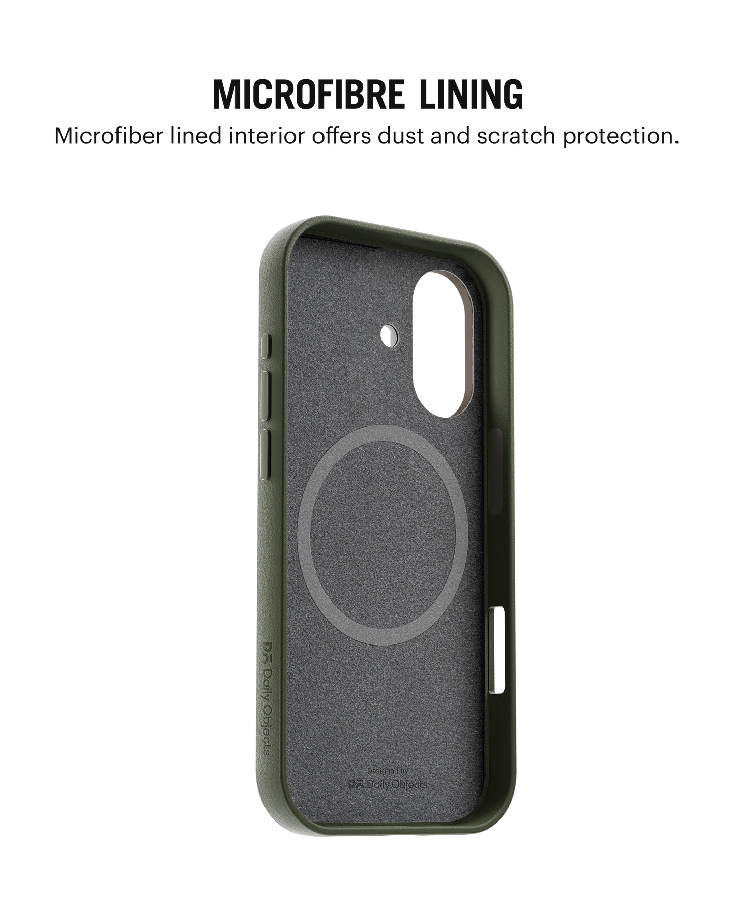 Daily Objects Leatherite MagSafe Case For iPhone 16