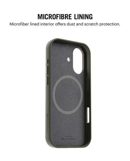 Daily Objects Leatherite MagSafe Case For iPhone 16