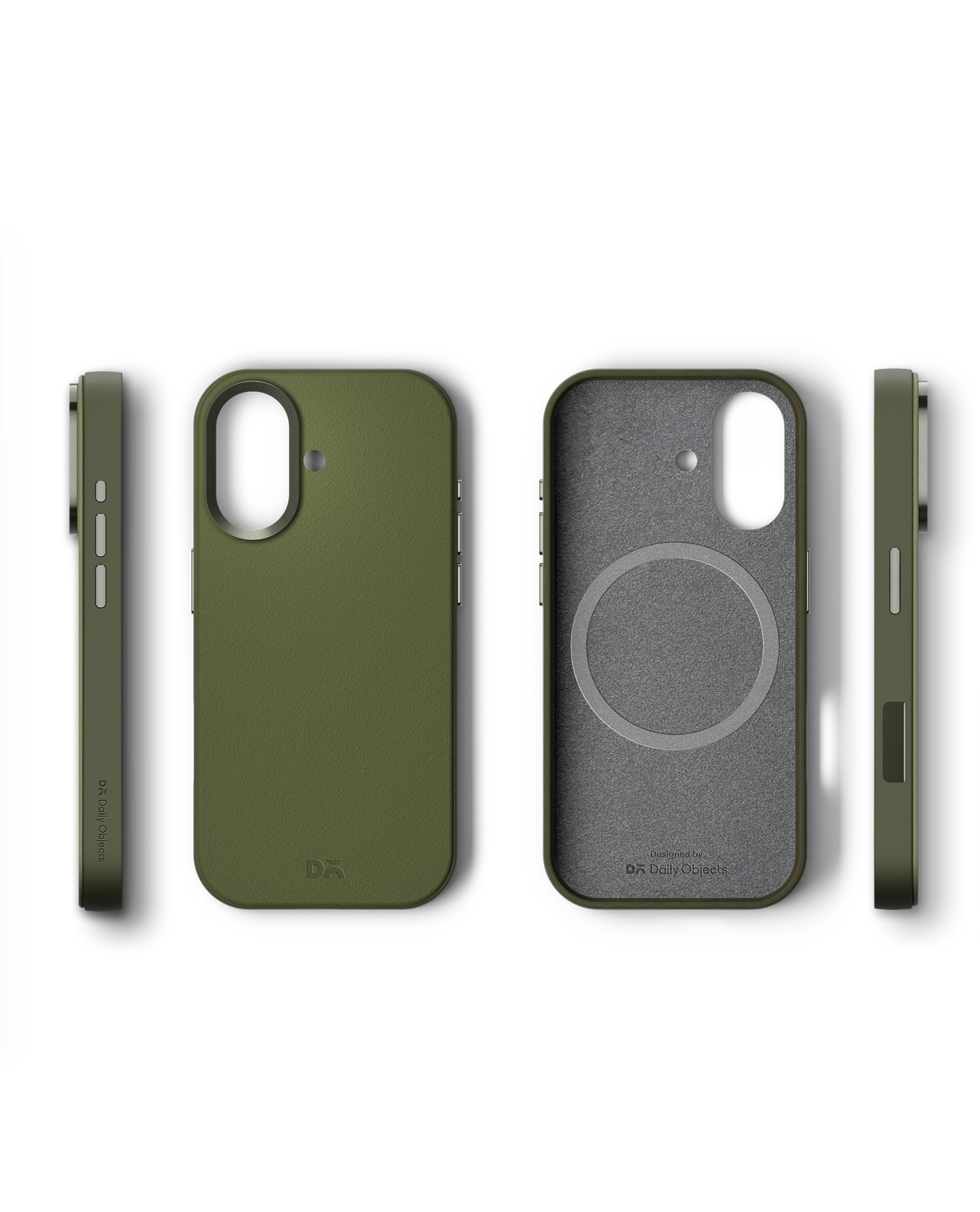 Daily Objects Leatherite Magsafe Case For iPhone 17