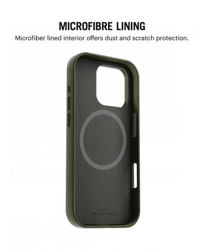 Daily Objects Leatherite MagSafe Case For iPhone 16 Pro Max