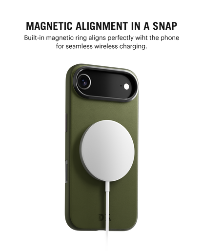 Daily Objects Leatherite MagSafe Case For iPhone Air