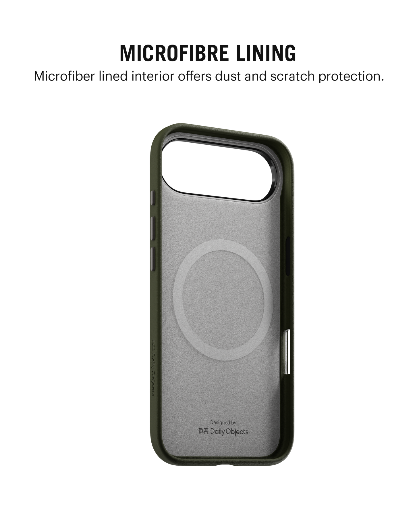 Daily Objects Leatherite MagSafe Case For iPhone Air