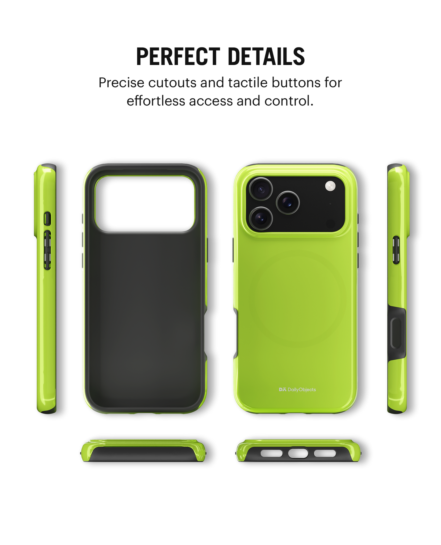 Daily Objects Enamel Bumper MagSafe Case For iPhone 17 Pro