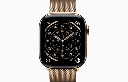 Apple Watch Series 11 - GPS + Cellular - Titanium Case With Milanese Loop