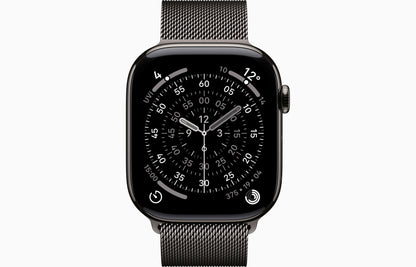 Apple Watch Series 11 - GPS + Cellular - Titanium Case With Milanese Loop
