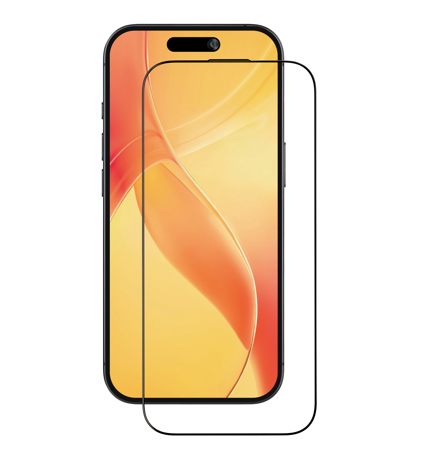 MUVTECH FULL GLASS  FOR IPHONE 17 CLEAR