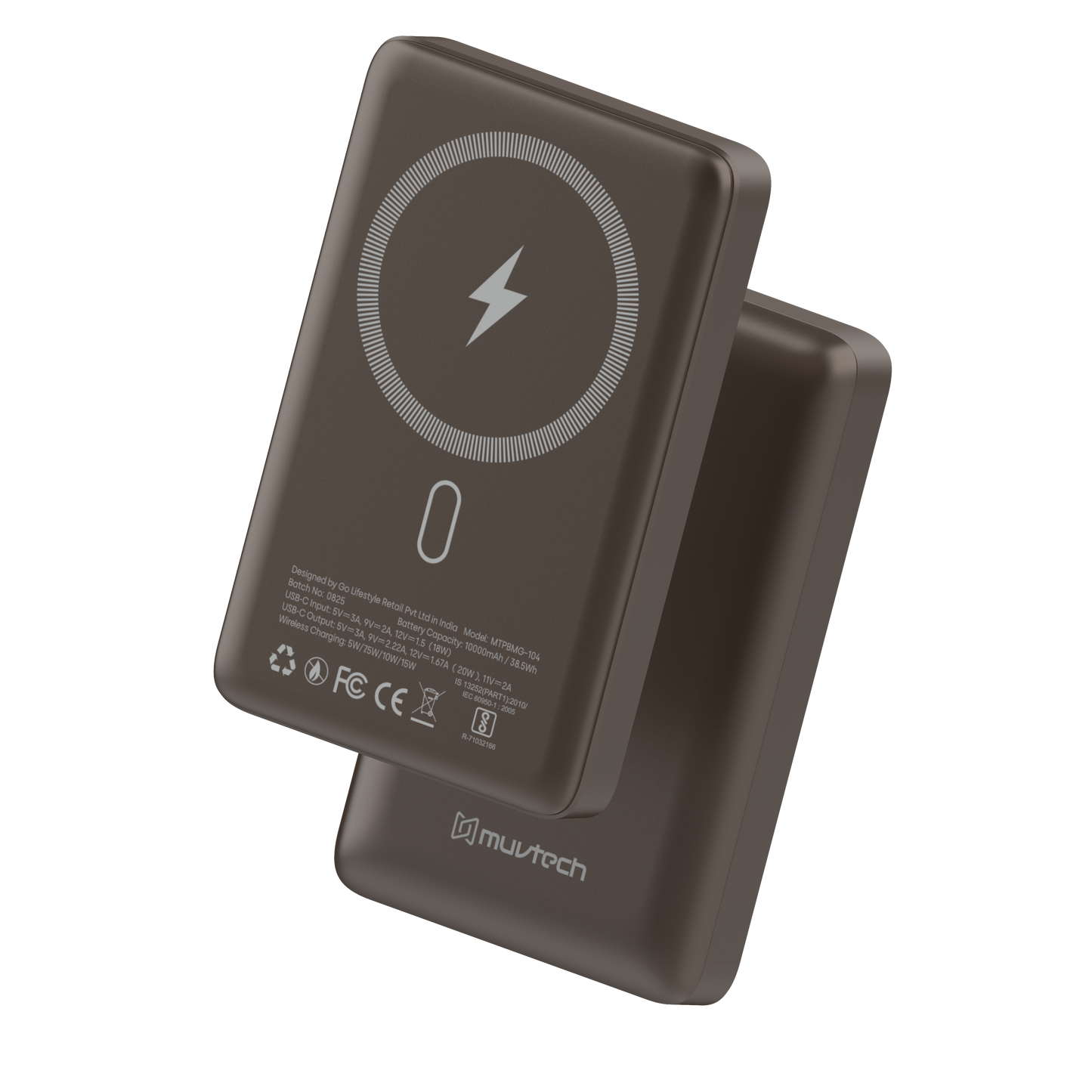 MUVTECH POCKET PRO 10,000 MAH POWER BANK