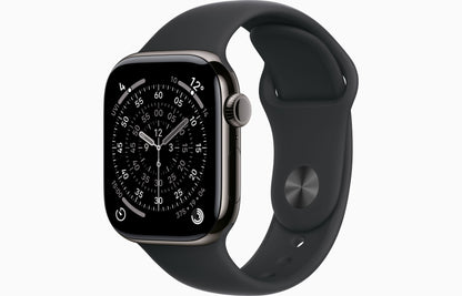 Apple Watch Series 11 - GPS + Cellular - Titanium Case With Sport Band