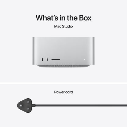 Mac Studio: Apple M3 Ultra chip with 28‑core CPU, 60‑core GPU, 96GB, 1TB