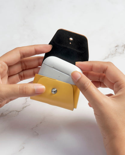 Daily Objects Airpods Pro 2 Leather Case