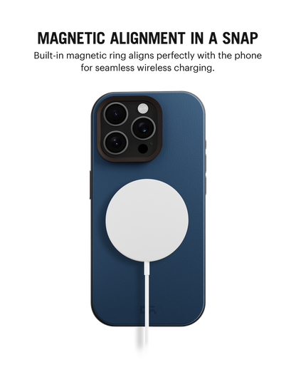 Daily Objects Leatherite MagSafe Case For iPhone 16 Pro