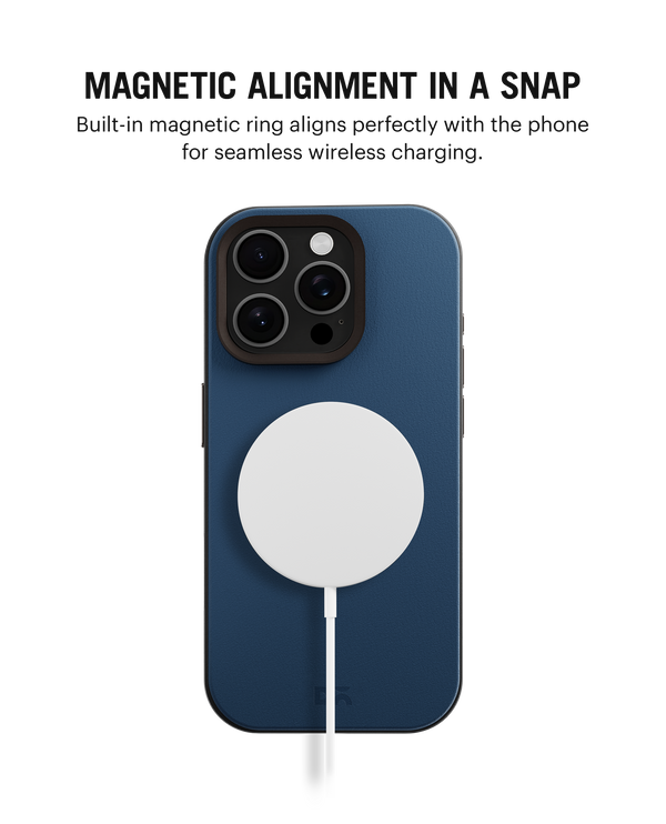 Daily Objects Leatherite MagSafe Case For iPhone 16 Pro Max