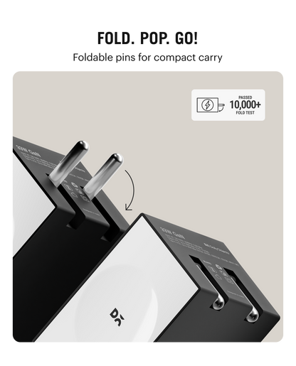 Daily Objects Pop 33W Twin Port Gan5 Adapter