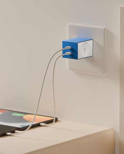 Daily Objects Pop 33W Twin Port Gan5 Adapter