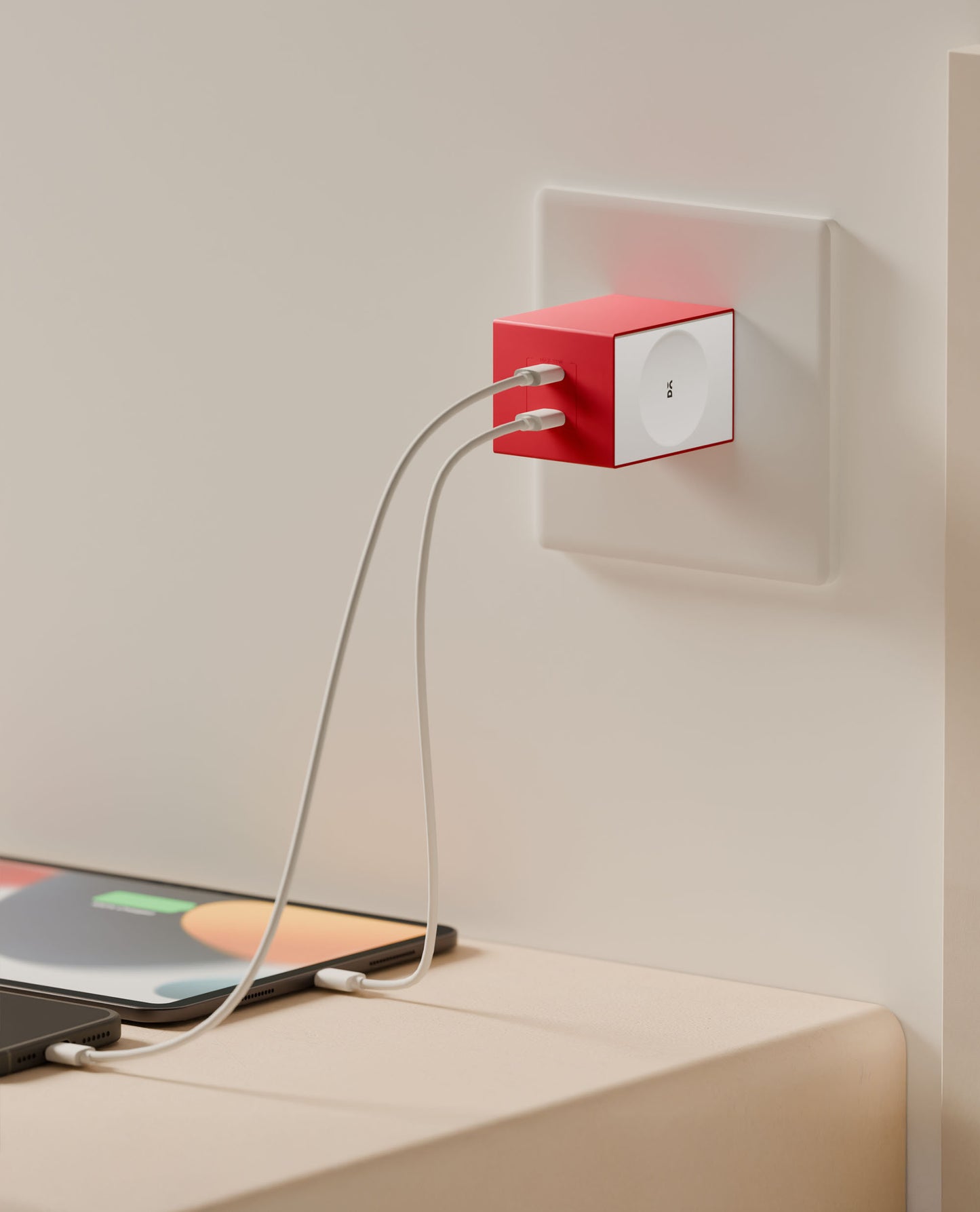 Daily Objects Pop 33W Twin Port Gan5 Adapter