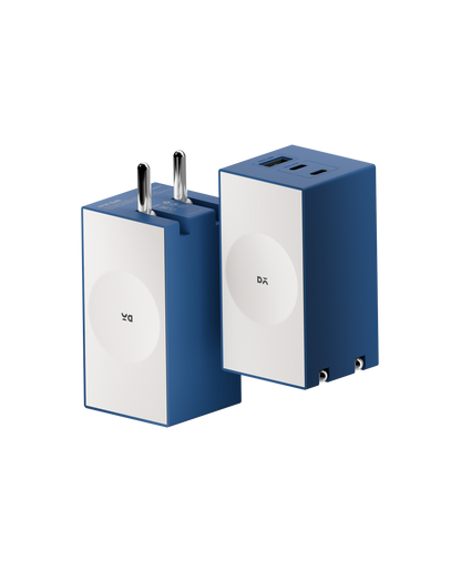 Daily Objects Pop 67W Twin Port Gan5 Adapter