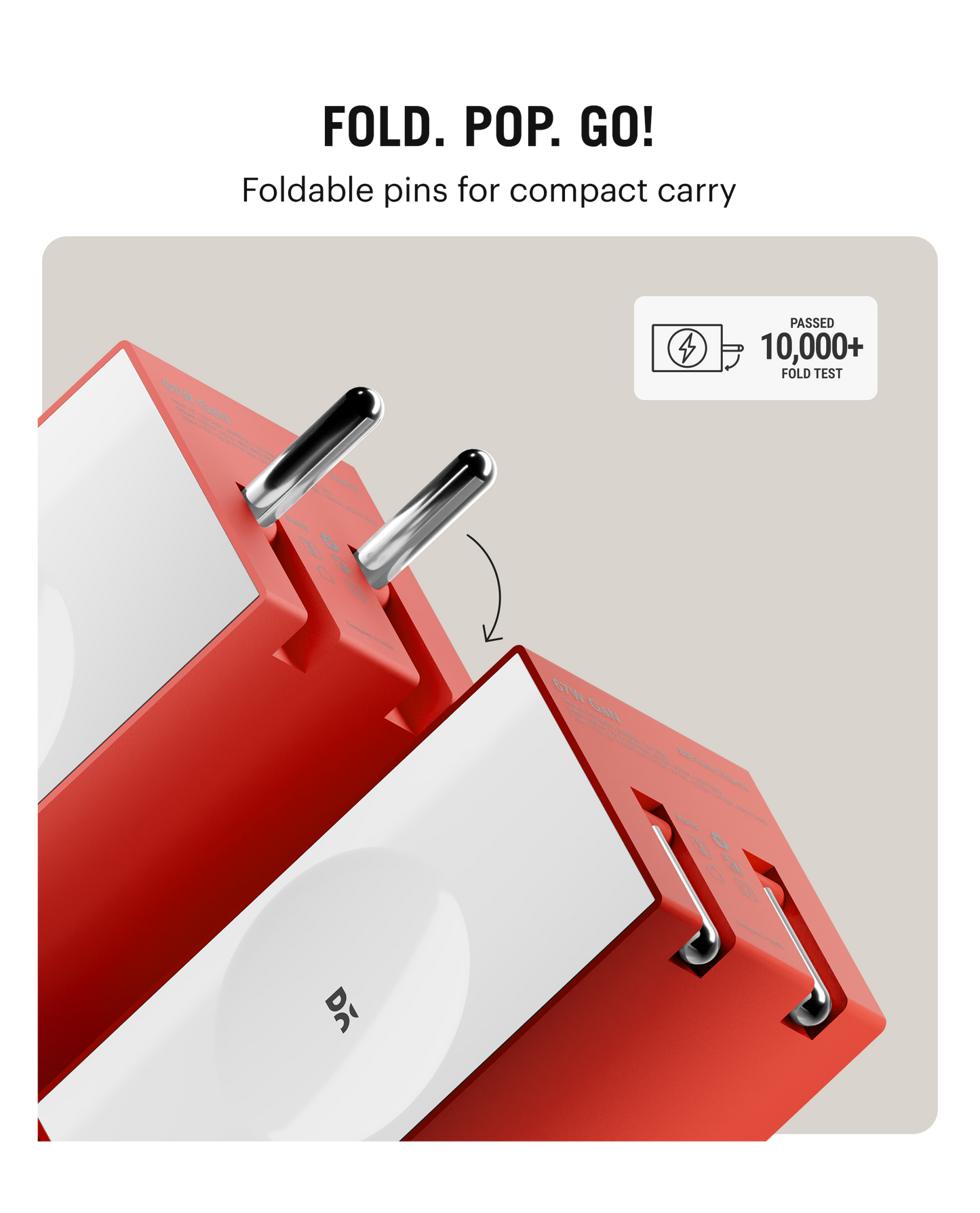 Daily Objects Pop 67W Twin Port Gan5 Adapter