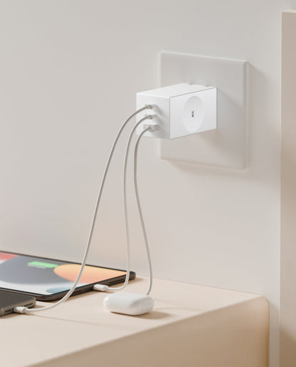 Daily Objects Pop 67W Twin Port Gan5 Adapter