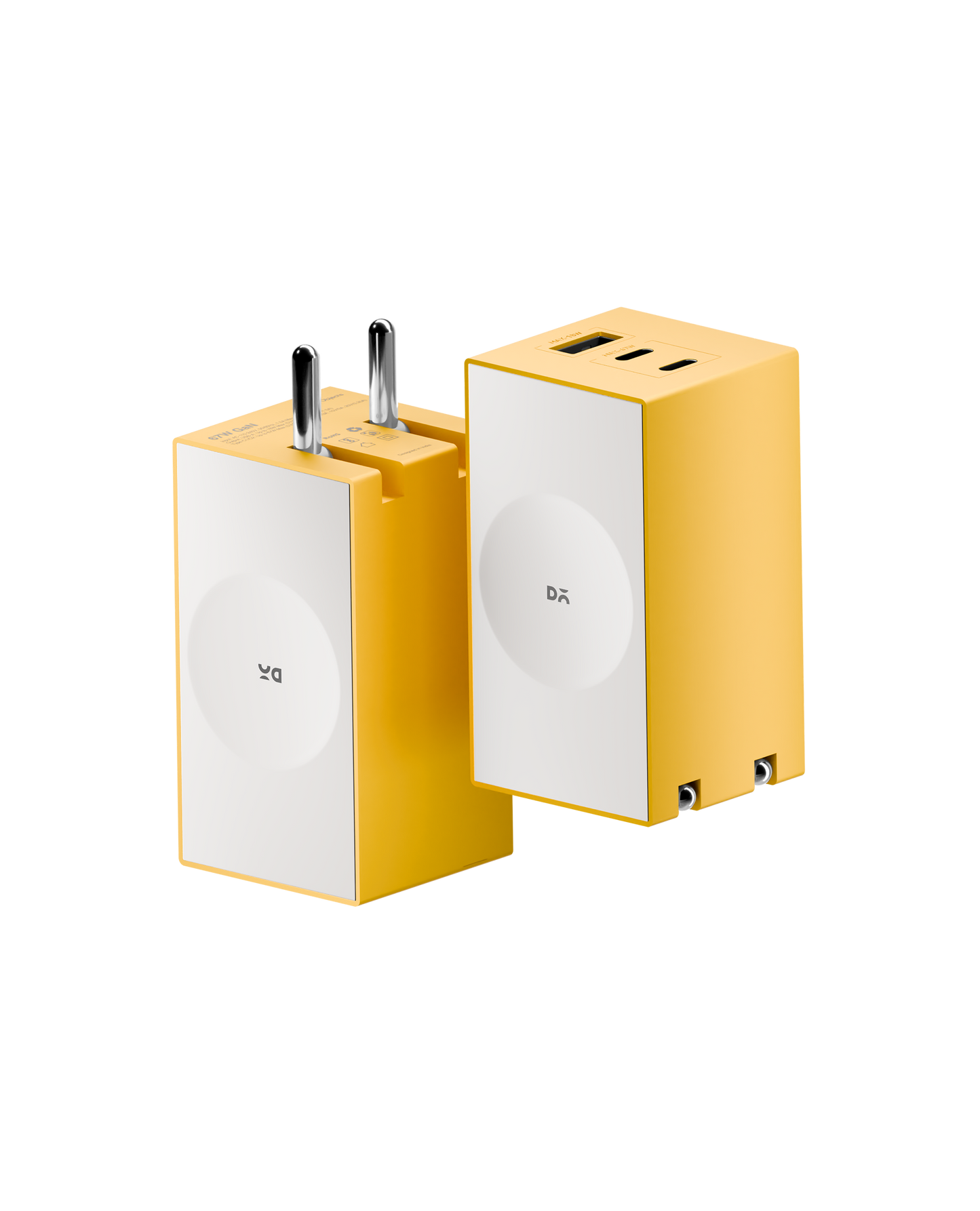 Daily Objects Pop 67W Twin Port Gan5 Adapter