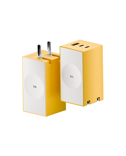 Daily Objects Pop 67W Twin Port Gan5 Adapter