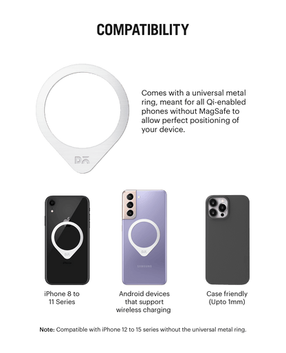 Daily Objects Surge Max 2-In-1 Magnetic Wireless Charger (18W)