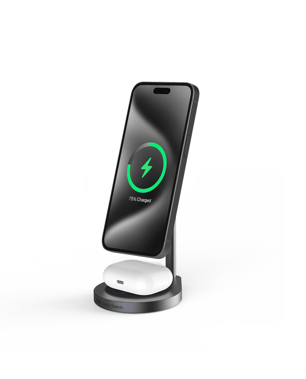 Daily Objects Surge Max 2-In-1 Magnetic Wireless Charger (18W)