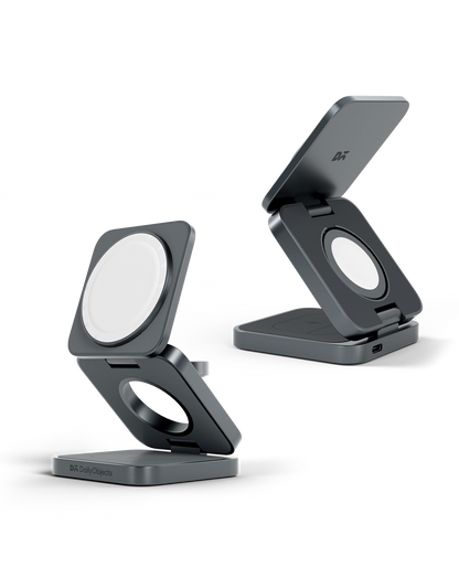 Daily Objects Surge Max Foldaway 3-In-1 Magnetic Wireless Charging