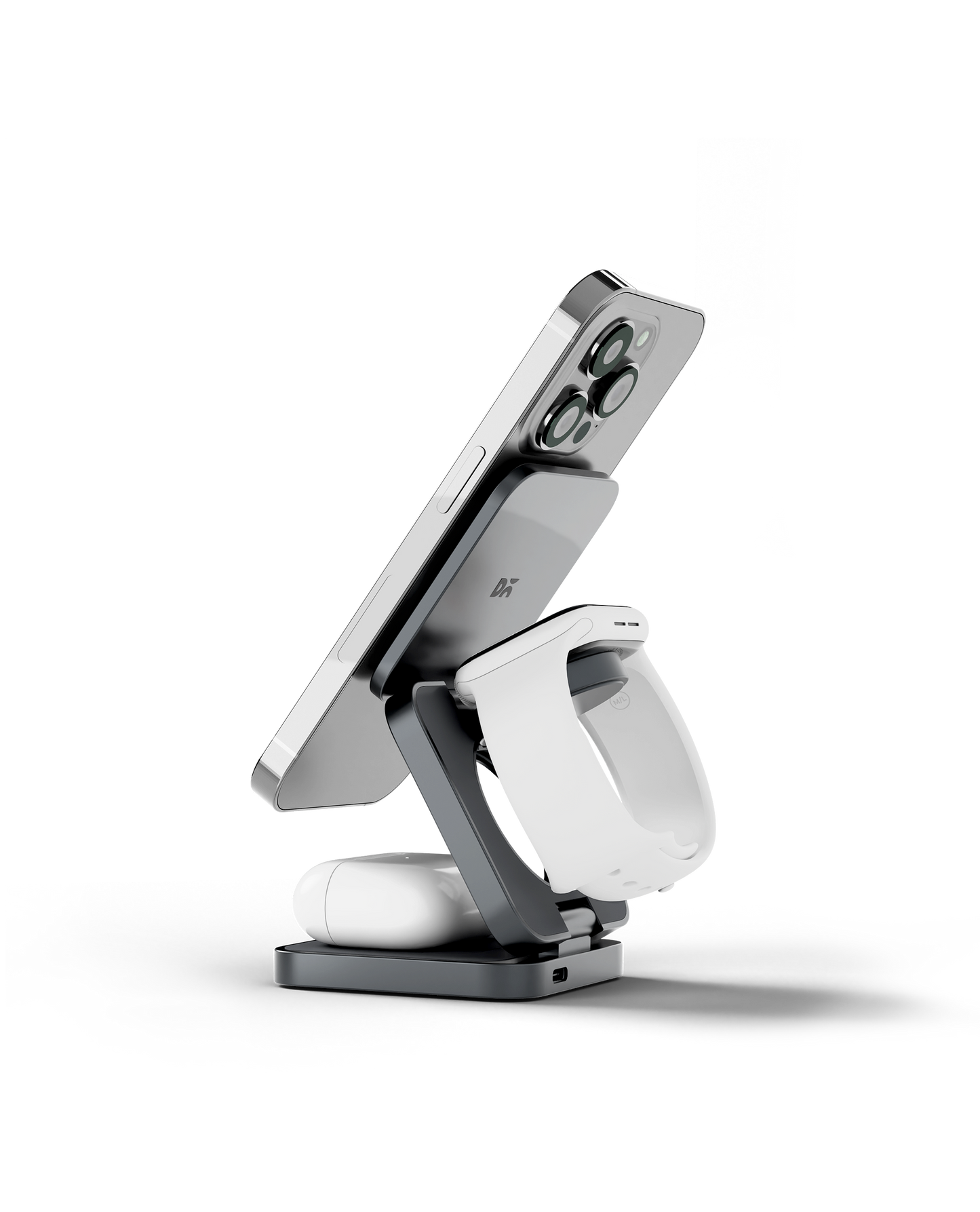 Daily Objects Surge Max Foldaway 3-In-1 Magnetic Wireless Charging