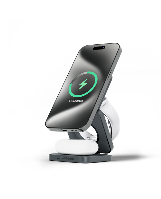 Daily Objects Surge Max Foldaway 3-In-1 Magnetic Wireless Charging