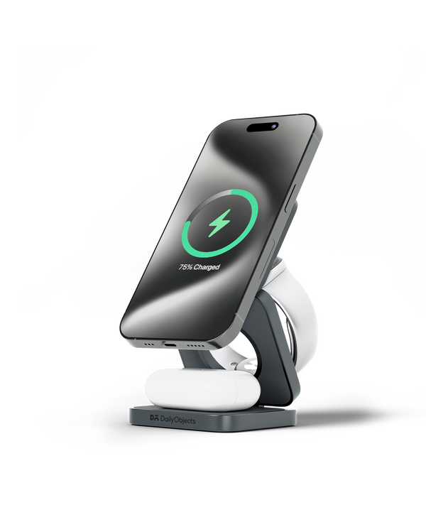 Daily Objects Surge Max Foldaway 3-In-1 Magnetic Wireless Charging
