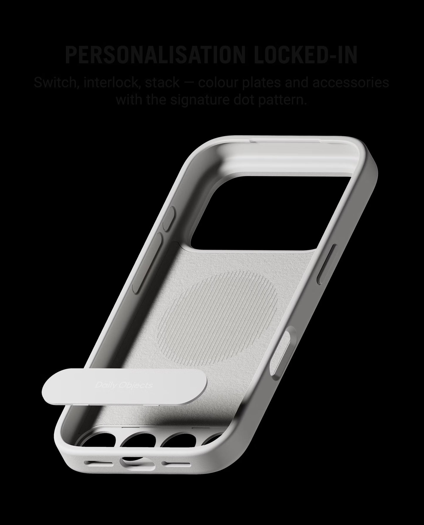 Daily Objects Stack Signature Cover For iPhone 17 Pro