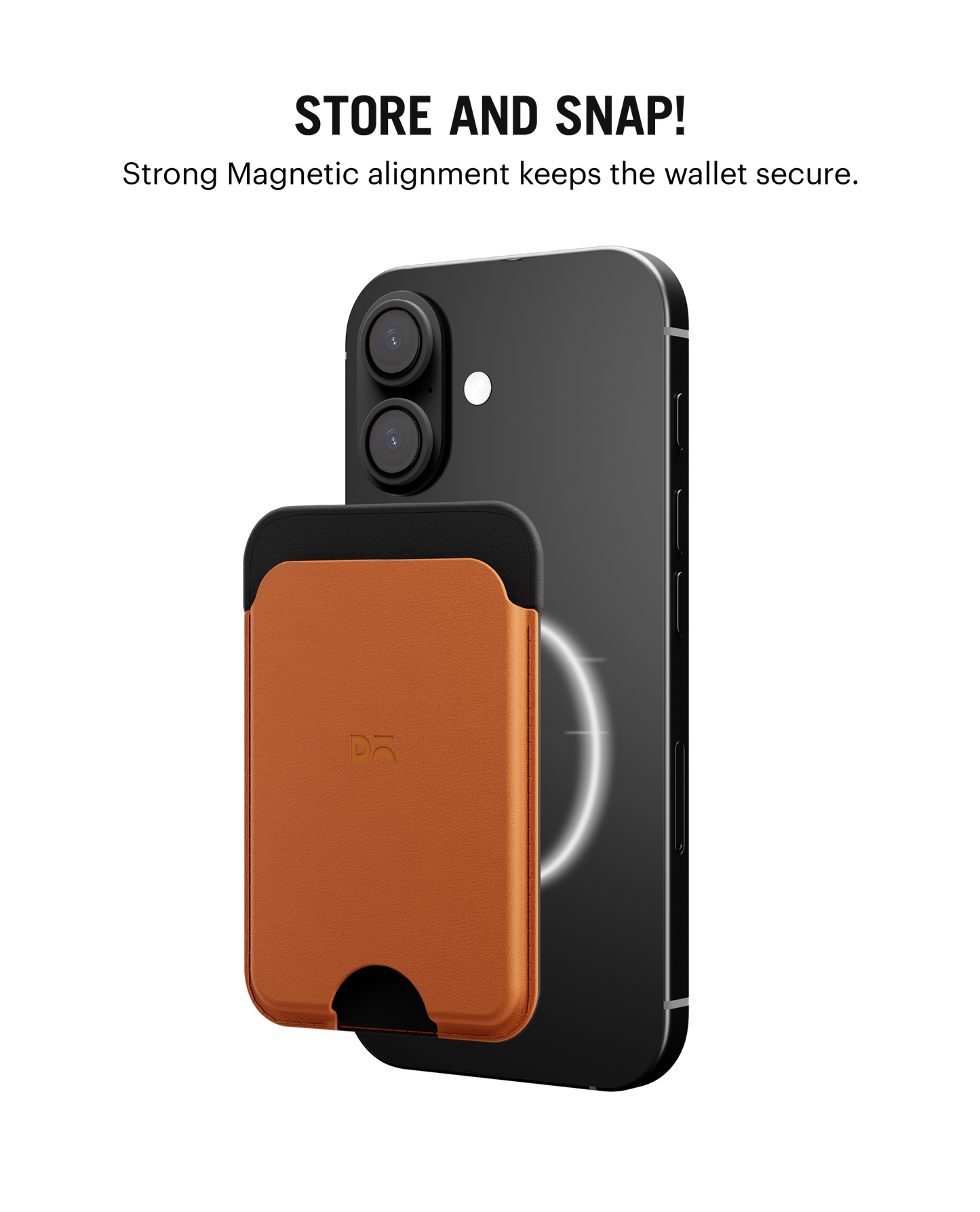 Daily Objects Leather MagSafe Wallet For iPhone