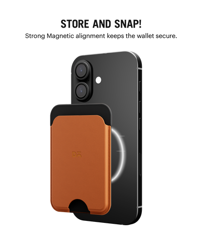 Daily Objects Leather MagSafe Wallet For iPhone