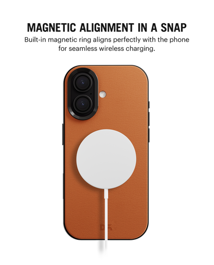 Daily Objects Leatherite MagSafe Case For iPhone 16