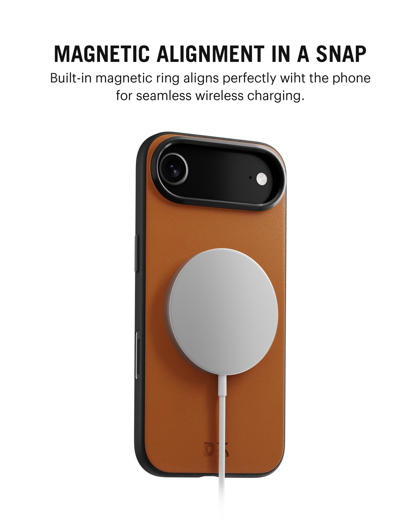 Daily Objects Leatherite MagSafe Case For iPhone Air