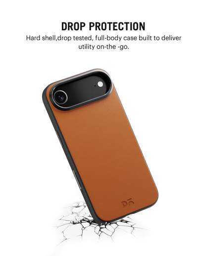 Daily Objects Leatherite MagSafe Case For iPhone Air