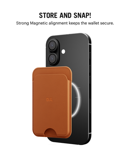 Daily Objects Leather MagSafe Wallet For iPhone