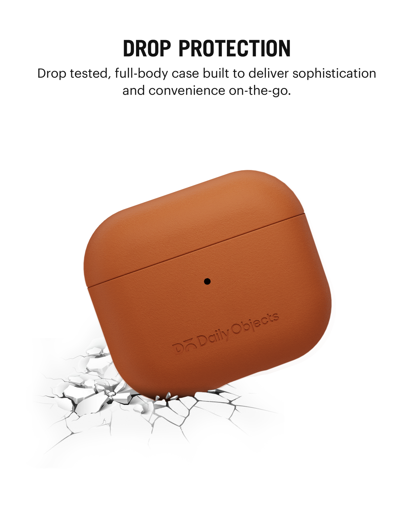 Daily Objects Leatherite Airpods 4 Case