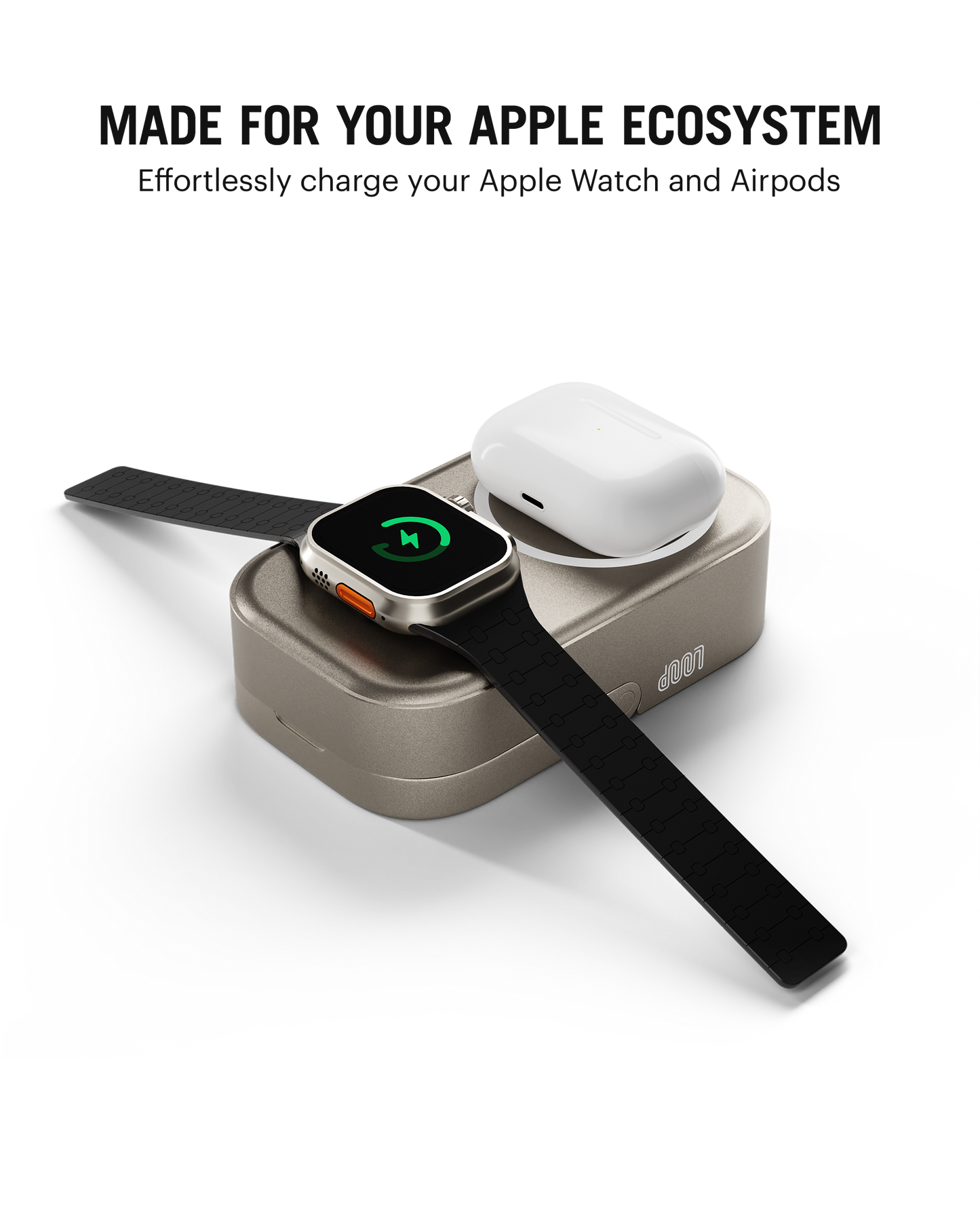 Daily Objects Loop Qi2-Certified MagSafe-Compatible Aluminium Power Bank 20000mAh