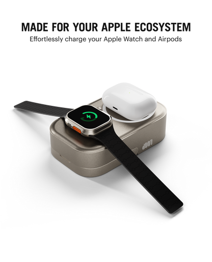 Daily Objects Loop Qi2-Certified MagSafe-Compatible Aluminium Power Bank 20000mAh