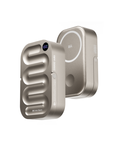Daily Objects Loop Qi2-Certified MagSafe-Compatible Aluminium Power Bank 20000mAh