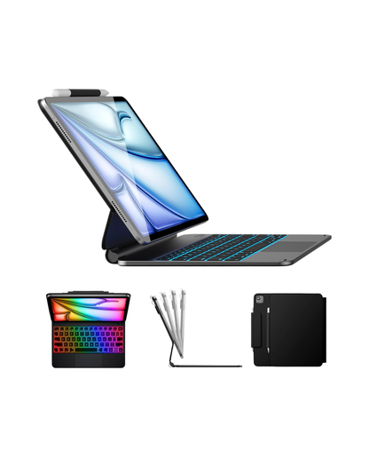 Typecase Edge Keyboard For iPad Air 11 (M3/M2) Air 5th/4th & Pro 11 (4th/3rd/2nd/1st Gen)