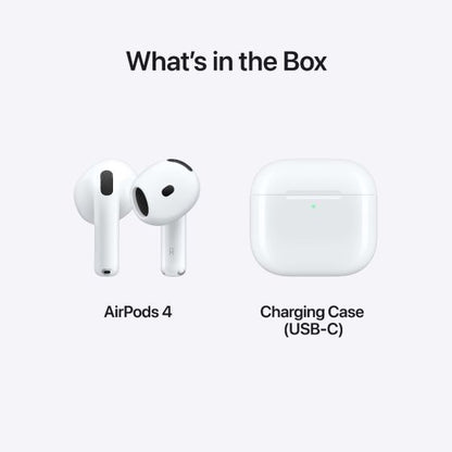 Apple AirPods 4 (2nd generation) (Without Active Noise Cancellation) 2024