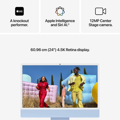 24-inch iMac with Retina 4.5K display: Apple M6 Chip