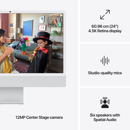 24-inch iMac with Retina 4.5K display with Apple M4 chip