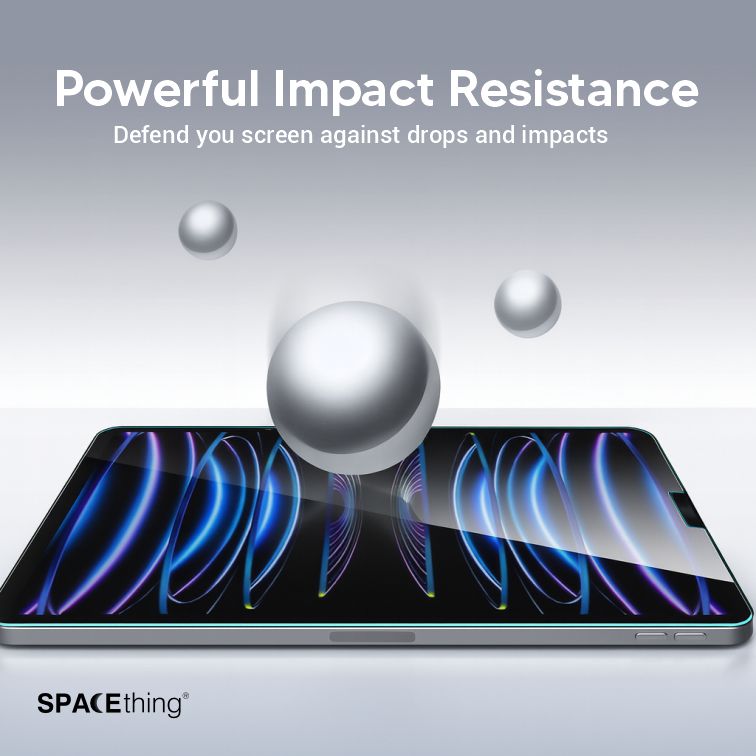 Space Things Clear Tempered Glass For iPad Air 10.9