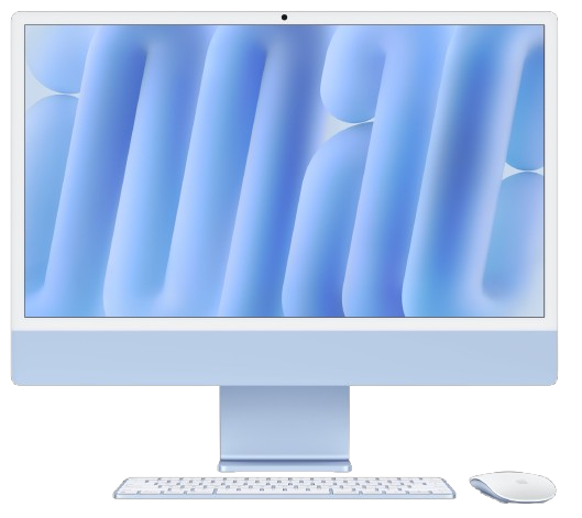 24-inch iMac with Retina 4.5K display with Apple M4 chip