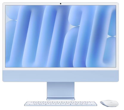 24-inch iMac with Retina 4.5K display with Apple M4 chip
